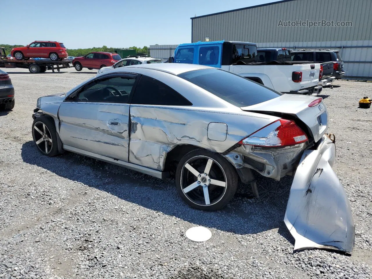 2007 Honda Accord Lx Silver vin: 1HGCM723X7A009909