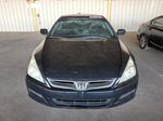 2007 Honda Accord Ex Black vin: 1HGCM727X7A006267