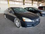 2007 Honda Accord Ex Черный vin: 1HGCM727X7A006267