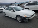 2007 Honda Accord Ex White vin: 1HGCM82607A006100