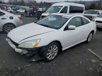 2007 Honda Accord Ex White vin: 1HGCM82607A006100