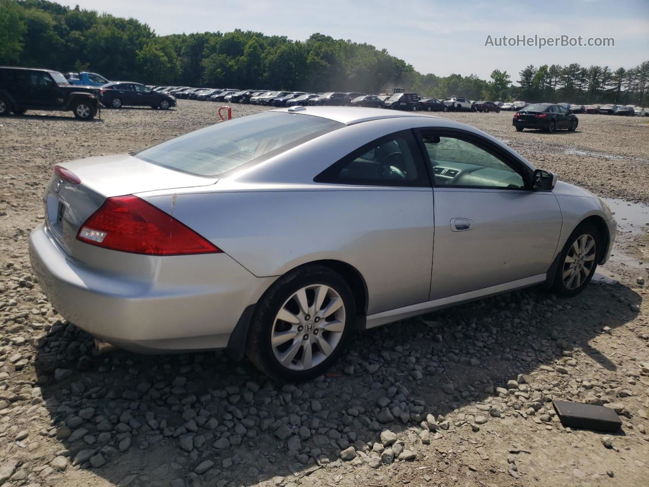 2007 Honda Accord Ex Silver vin: 1HGCM82607A008235