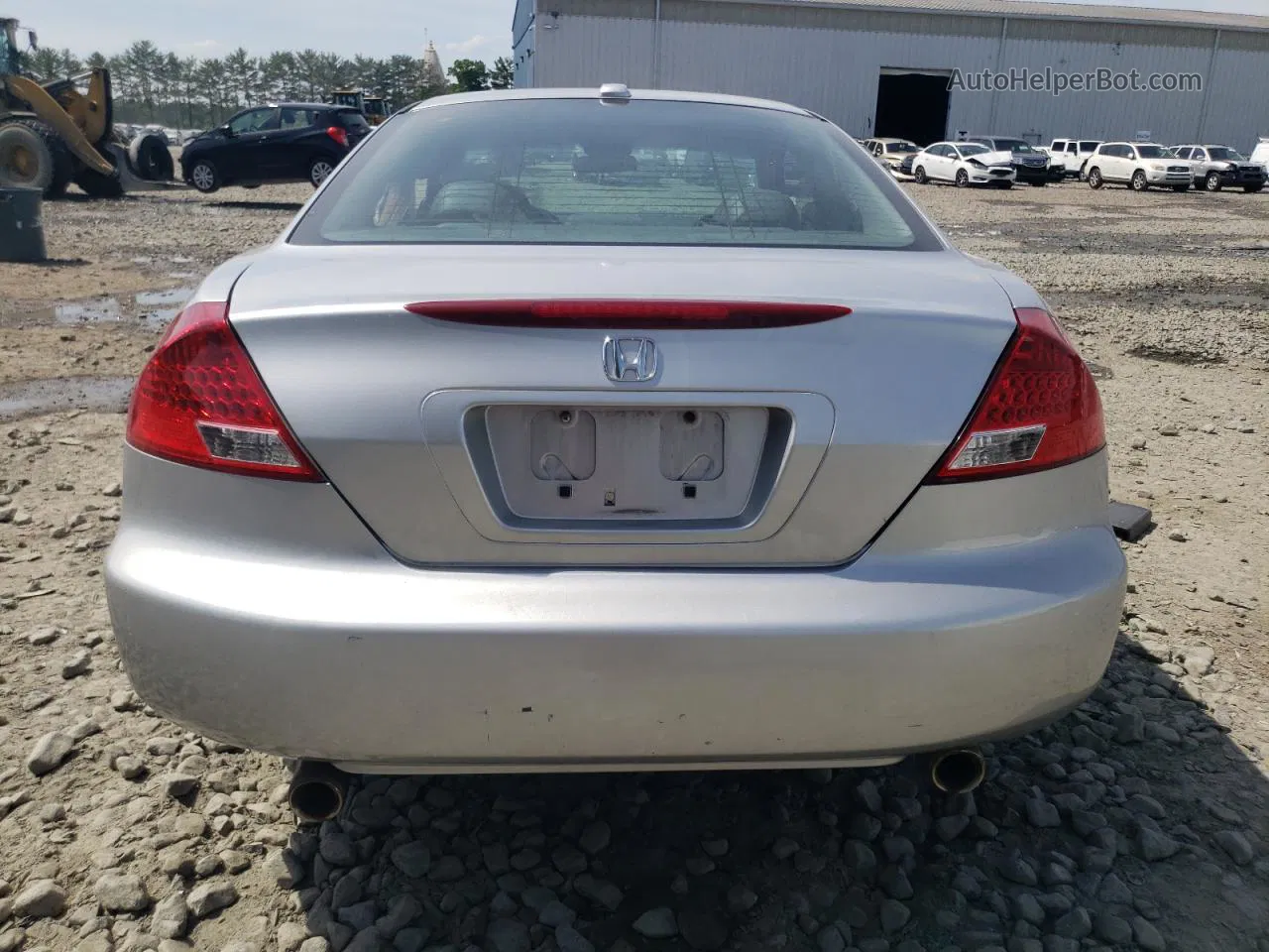 2007 Honda Accord Ex Silver vin: 1HGCM82607A008235