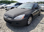 2007 Honda Accord Ex Black vin: 1HGCM82647A001496