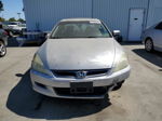 2007 Honda Accord Ex Silver vin: 1HGCM82657A004343