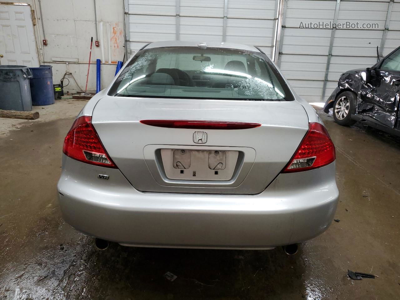 2007 Honda Accord Ex Silver vin: 1HGCM82667A006554