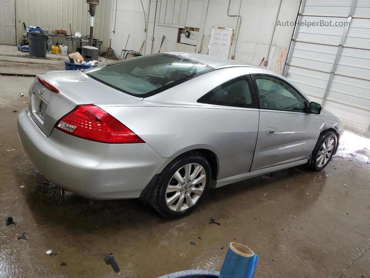 2007 Honda Accord Ex Silver vin: 1HGCM82667A006554