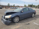 2007 Honda Accord Ex Gray vin: 1HGCM826X7A003107