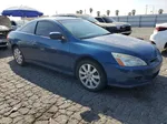 2007 Honda Accord Ex Blue vin: 1HGCM82767A004537