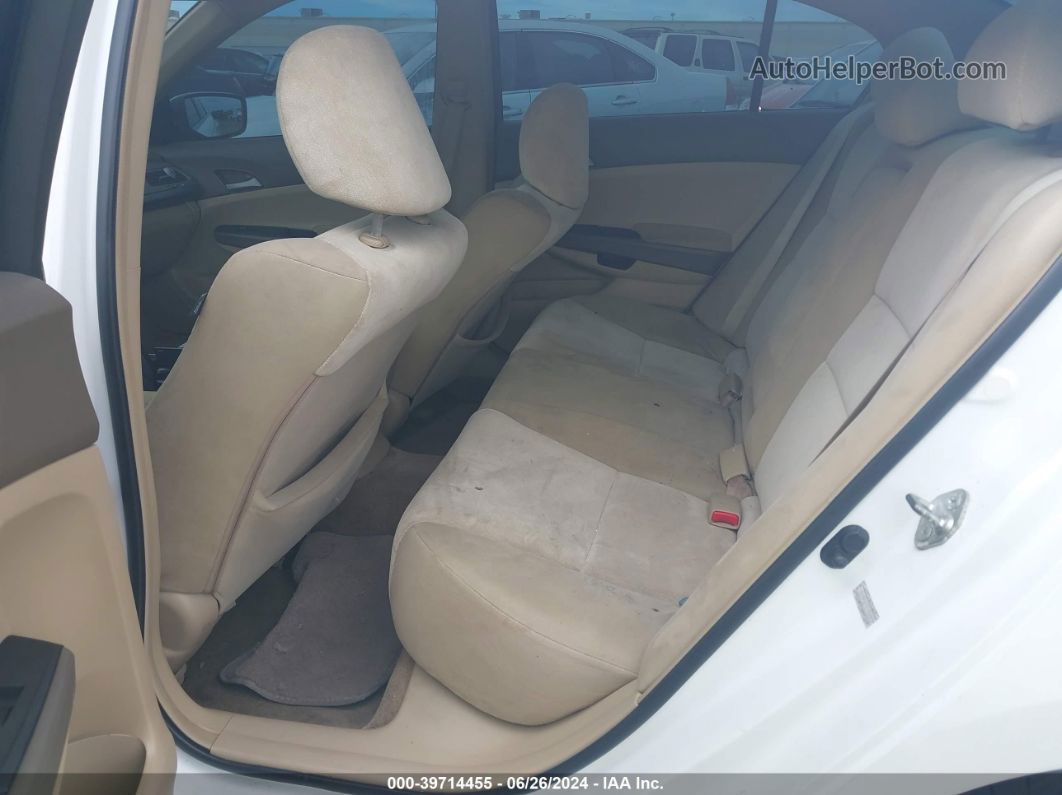 2009 Honda Accord 2.4 Lx Белый vin: 1HGCP25319A126139