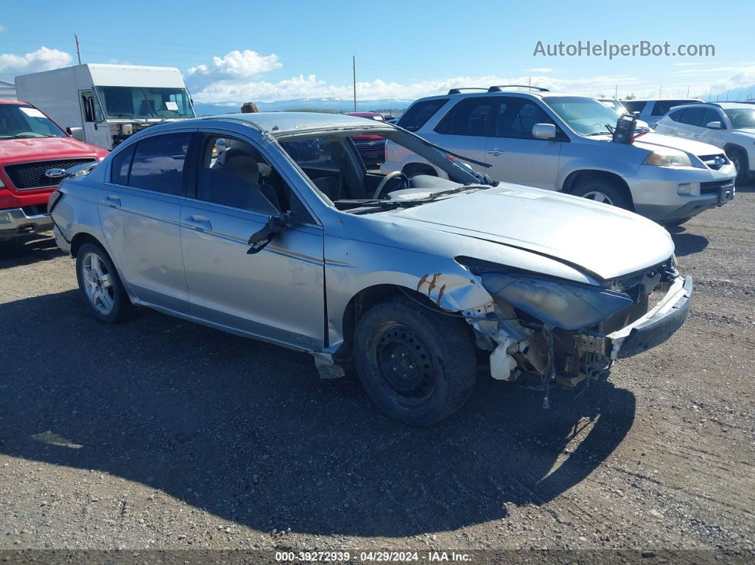 2008 Honda Accord 2.4 Lx Silver vin: 1HGCP26308A113766