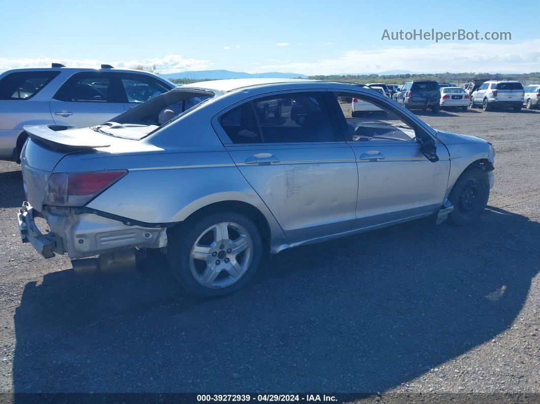 2008 Honda Accord 2.4 Lx Silver vin: 1HGCP26308A113766