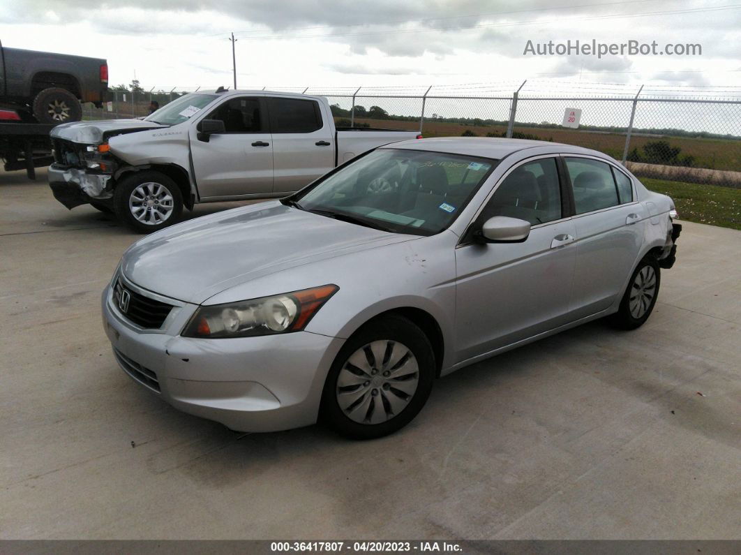 2008 Honda Accord Sdn Lx Silver vin: 1HGCP26308A148582