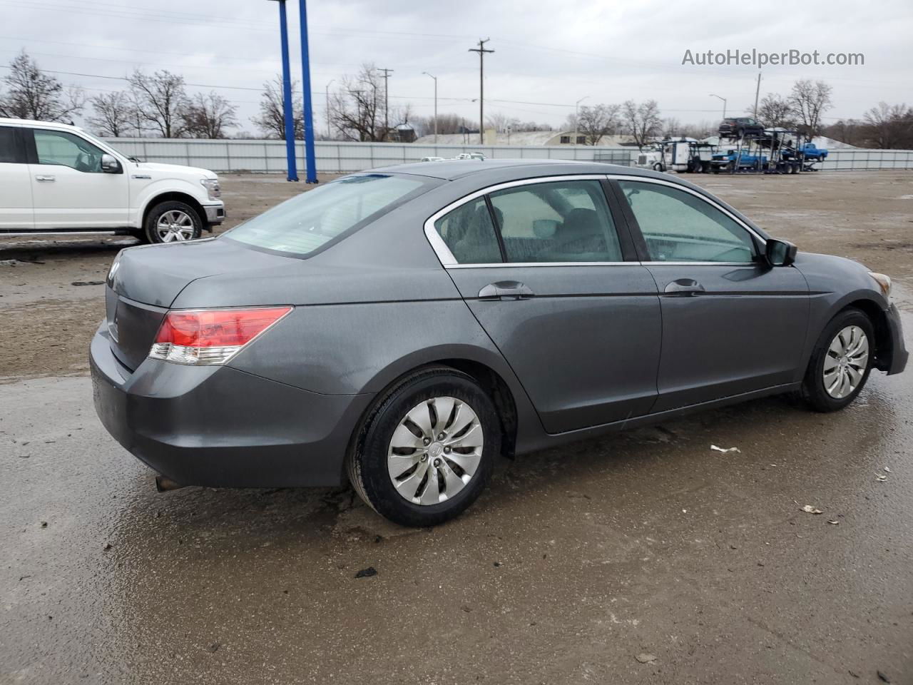 2009 Honda Accord Lx Gray vin: 1HGCP26309A129709