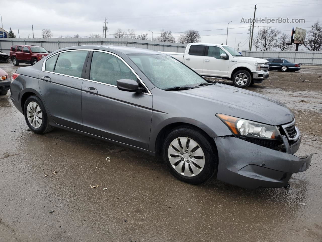 2009 Honda Accord Lx Gray vin: 1HGCP26309A129709