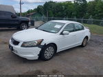 2009 Honda Accord 2.4 Lx White vin: 1HGCP26309A135588