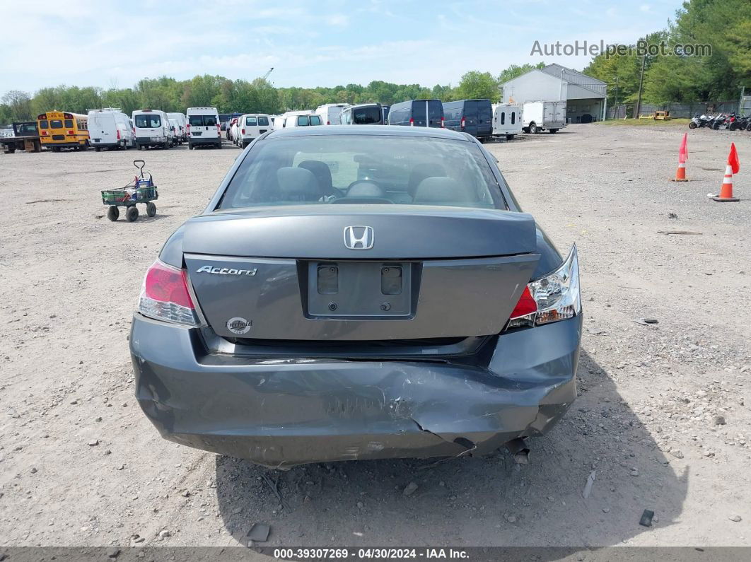 2009 Honda Accord 2.4 Lx Gray vin: 1HGCP26309A198531