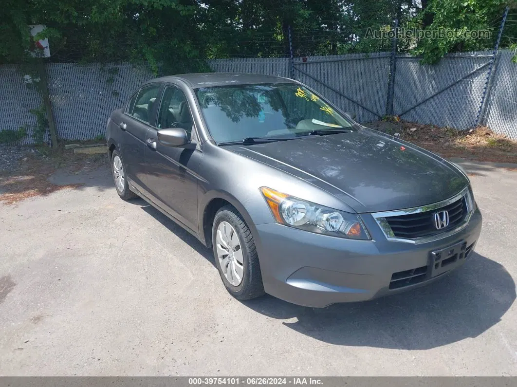 2008 Honda Accord 2.4 Lx Gray vin: 1HGCP26318A013157