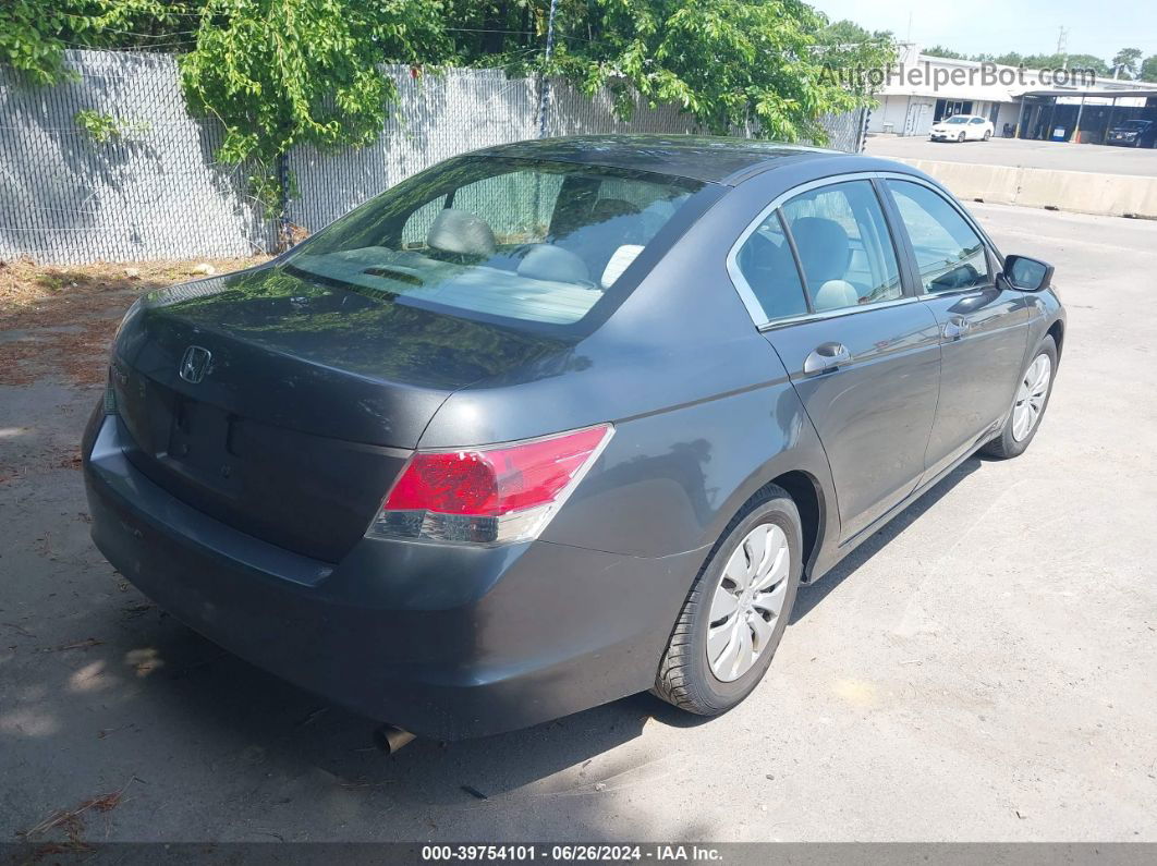 2008 Honda Accord 2.4 Lx Gray vin: 1HGCP26318A013157