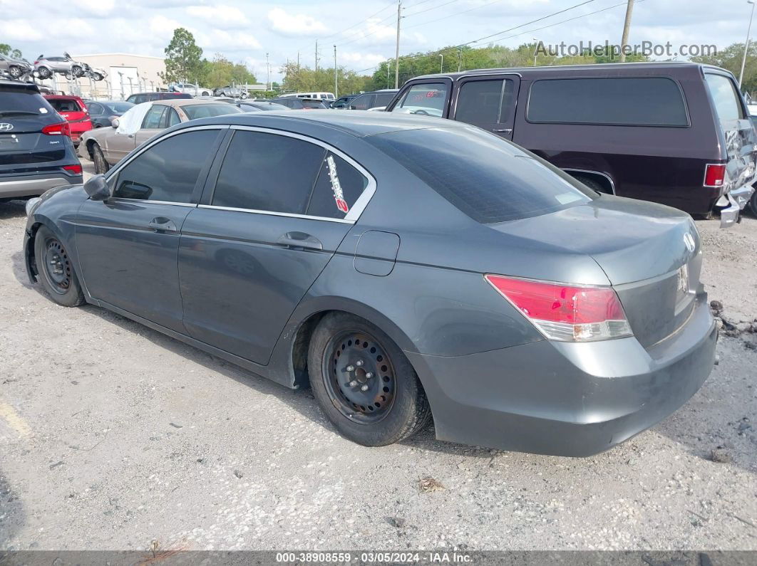 2009 Honda Accord 2.4 Lx Gray vin: 1HGCP26319A178238