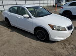 2009 Honda Accord Lx White vin: 1HGCP26319A180524