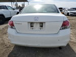 2009 Honda Accord Lx White vin: 1HGCP26319A180524