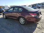 2009 Honda Accord Lx Burgundy vin: 1HGCP26319A197503