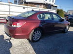 2009 Honda Accord Lx Burgundy vin: 1HGCP26319A197503