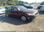 2008 Honda Accord Sdn Lx Burgundy vin: 1HGCP26328A102039