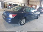 2009 Honda Accord 2.4 Lx Blue vin: 1HGCP26329A016652