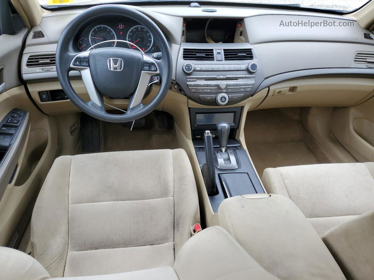 2009 Honda Accord Lx Cream vin: 1HGCP26329A064670