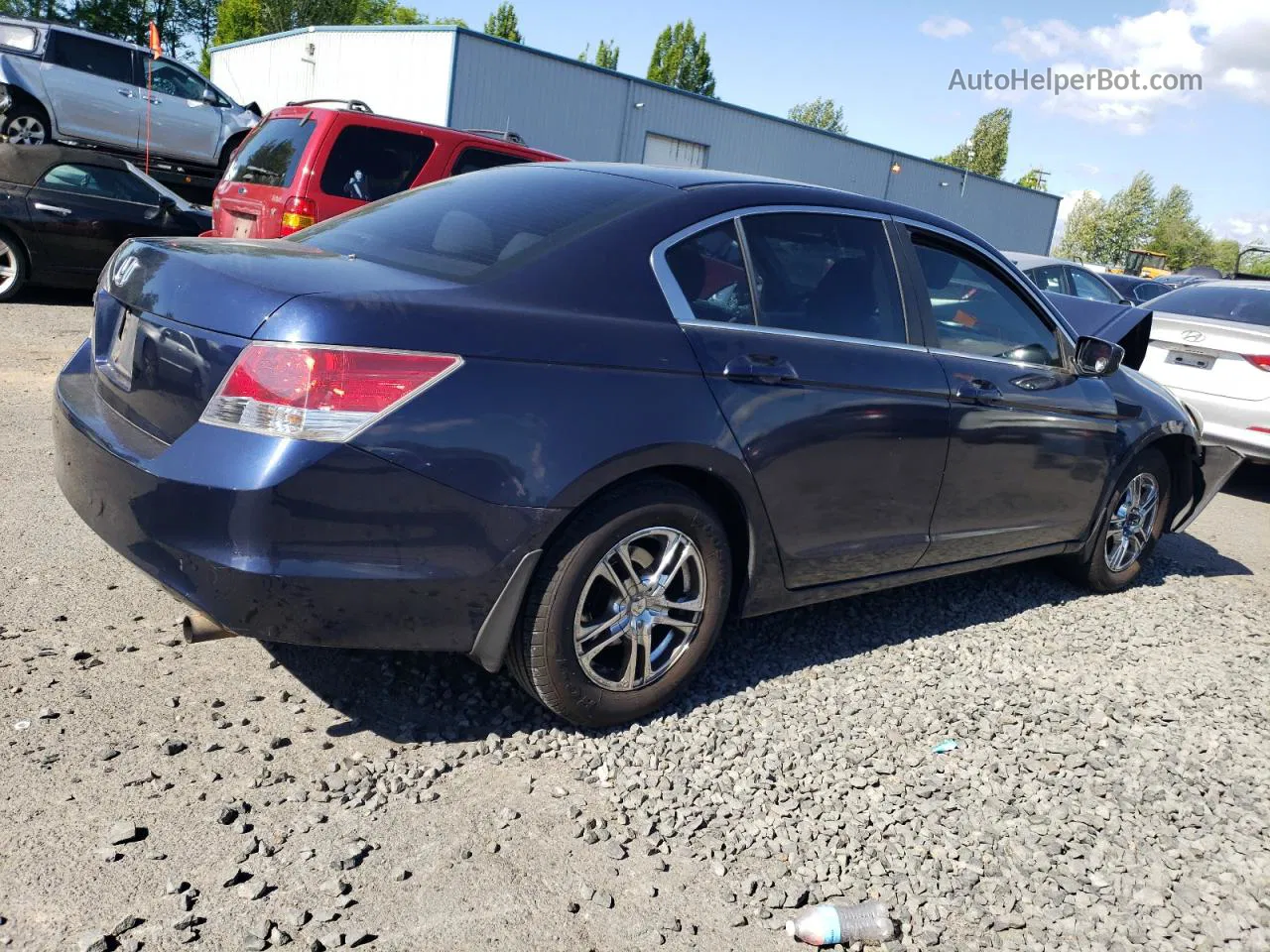 2009 Honda Accord Lx Blue vin: 1HGCP26329A148102