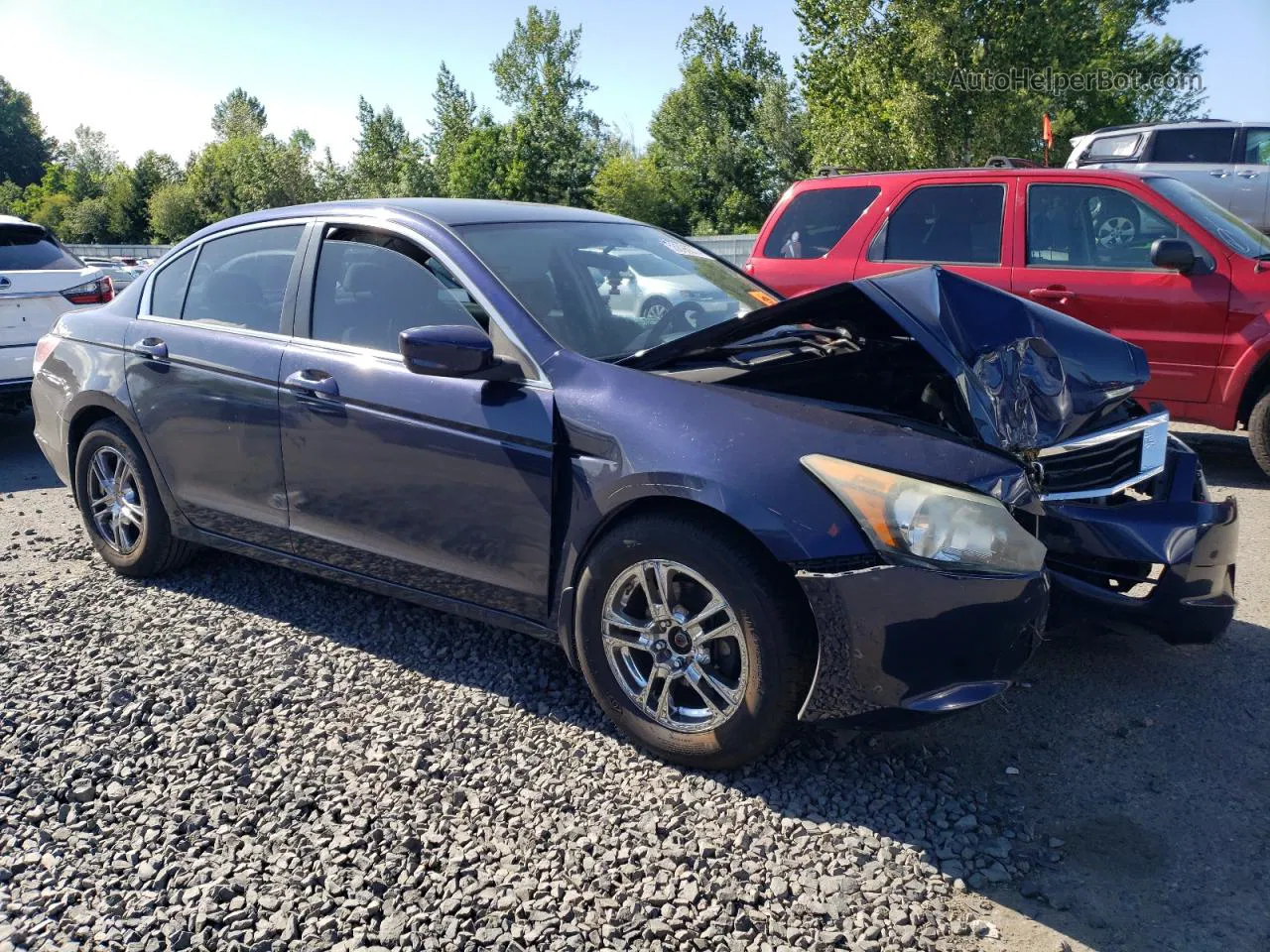 2009 Honda Accord Lx Blue vin: 1HGCP26329A148102