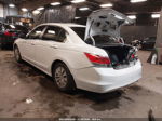 2009 Honda Accord 2.4 Lx White vin: 1HGCP26329A167992