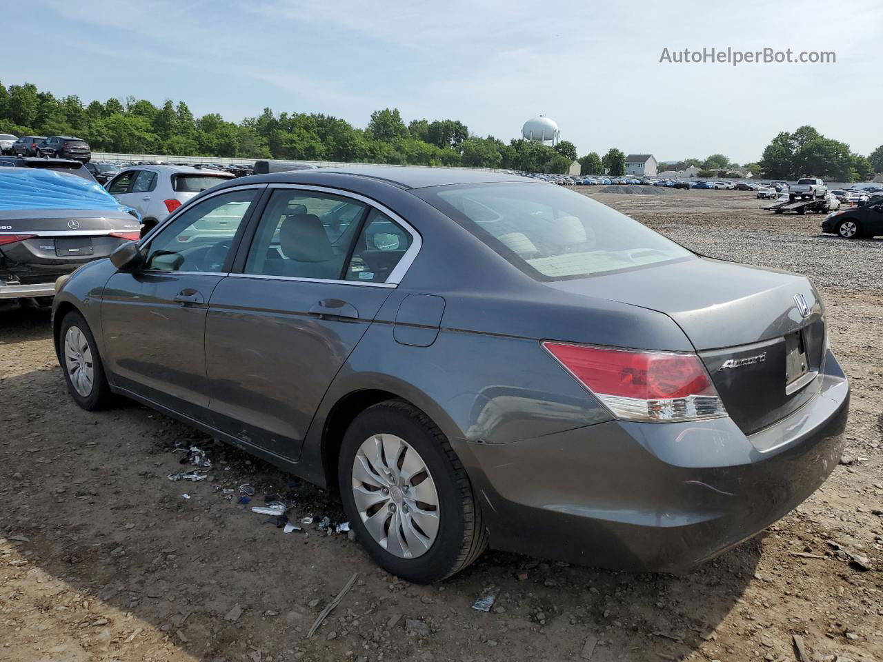 2008 Honda Accord Lx Серый vin: 1HGCP26338A155672