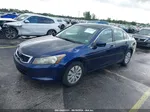 2009 Honda Accord 2.4 Lx Blue vin: 1HGCP26339A066458