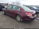 2009 Honda Accord 2.4 Lx Burgundy vin: 1HGCP26339A109485