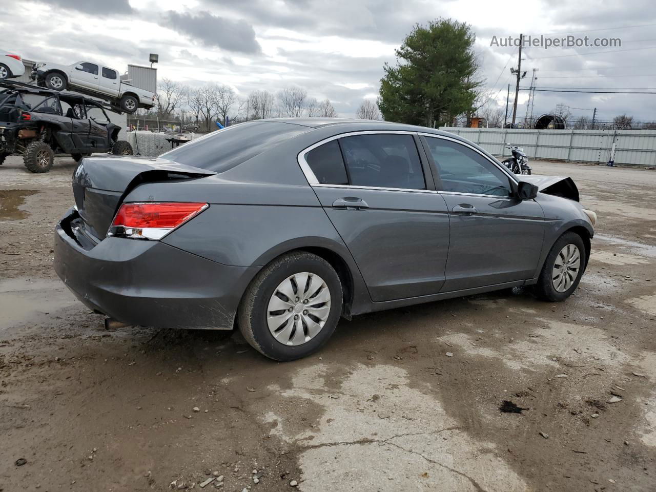 2009 Honda Accord Lx Gray vin: 1HGCP26339A128537