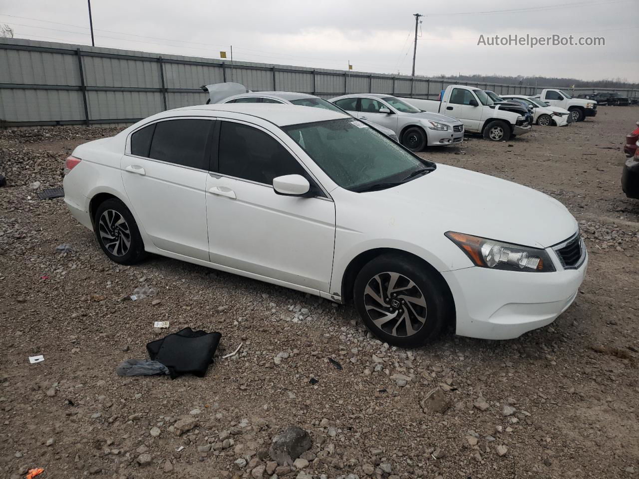 2009 Honda Accord Lx Белый vin: 1HGCP26339A197180