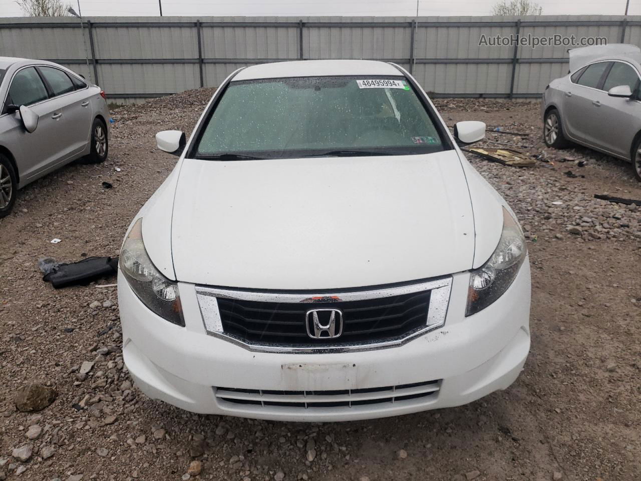 2009 Honda Accord Lx Белый vin: 1HGCP26339A197180