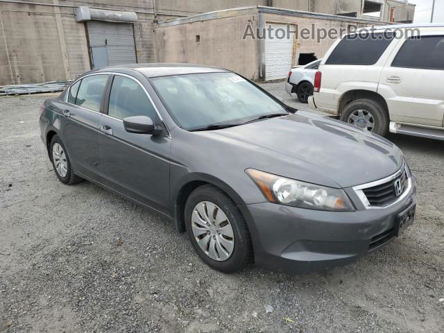 2008 Honda Accord Lx Gray vin: 1HGCP26348A026291