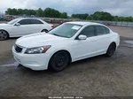 2008 Honda Accord 2.4 Lx White vin: 1HGCP26348A030163