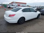 2008 Honda Accord 2.4 Lx White vin: 1HGCP26348A030163