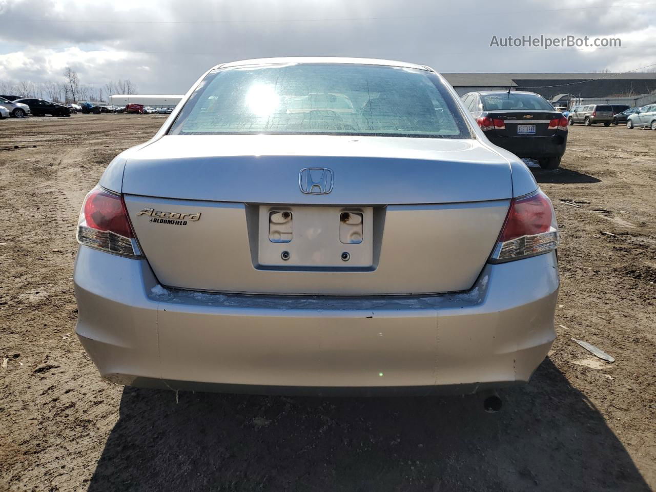 2008 Honda Accord Lx Silver vin: 1HGCP26348A037999