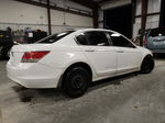 2008 Honda Accord Lx White vin: 1HGCP26348A093036