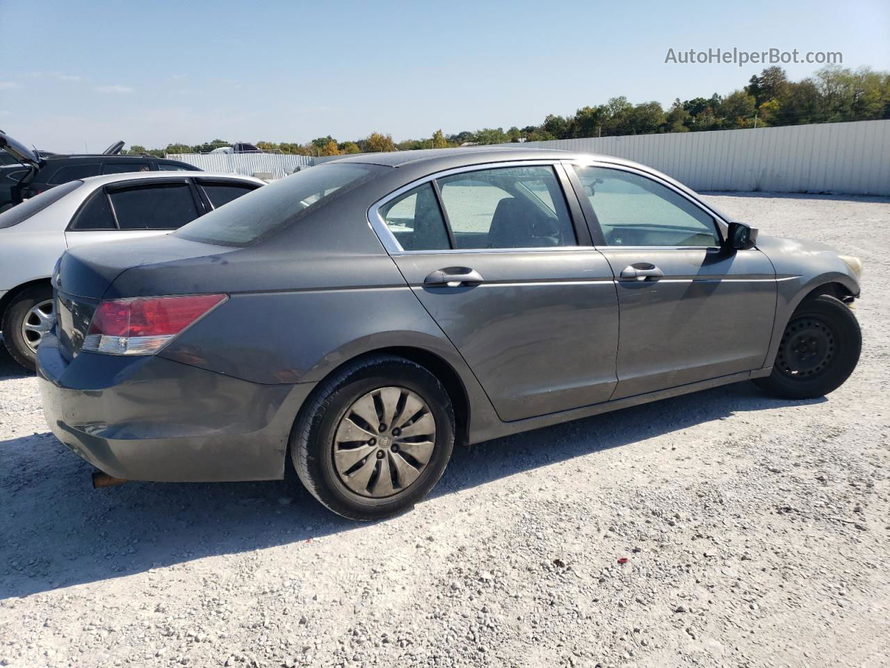 2009 Honda Accord Lx Gray vin: 1HGCP26349A002378