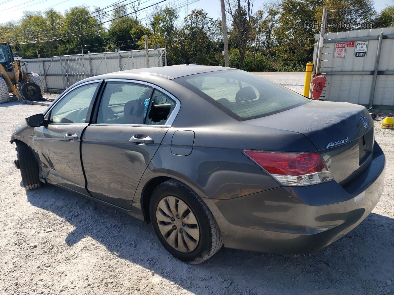 2009 Honda Accord Lx Gray vin: 1HGCP26349A002378