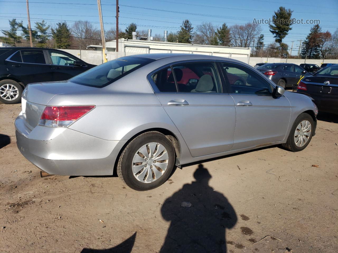 2009 Honda Accord Lx Silver vin: 1HGCP26349A016300