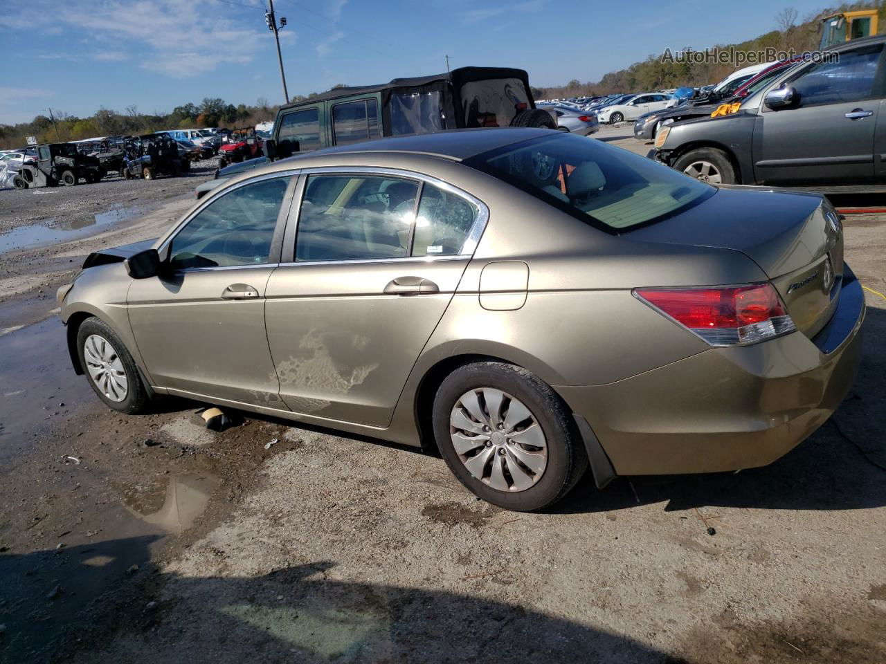 2009 Honda Accord Lx Gold vin: 1HGCP26349A046509