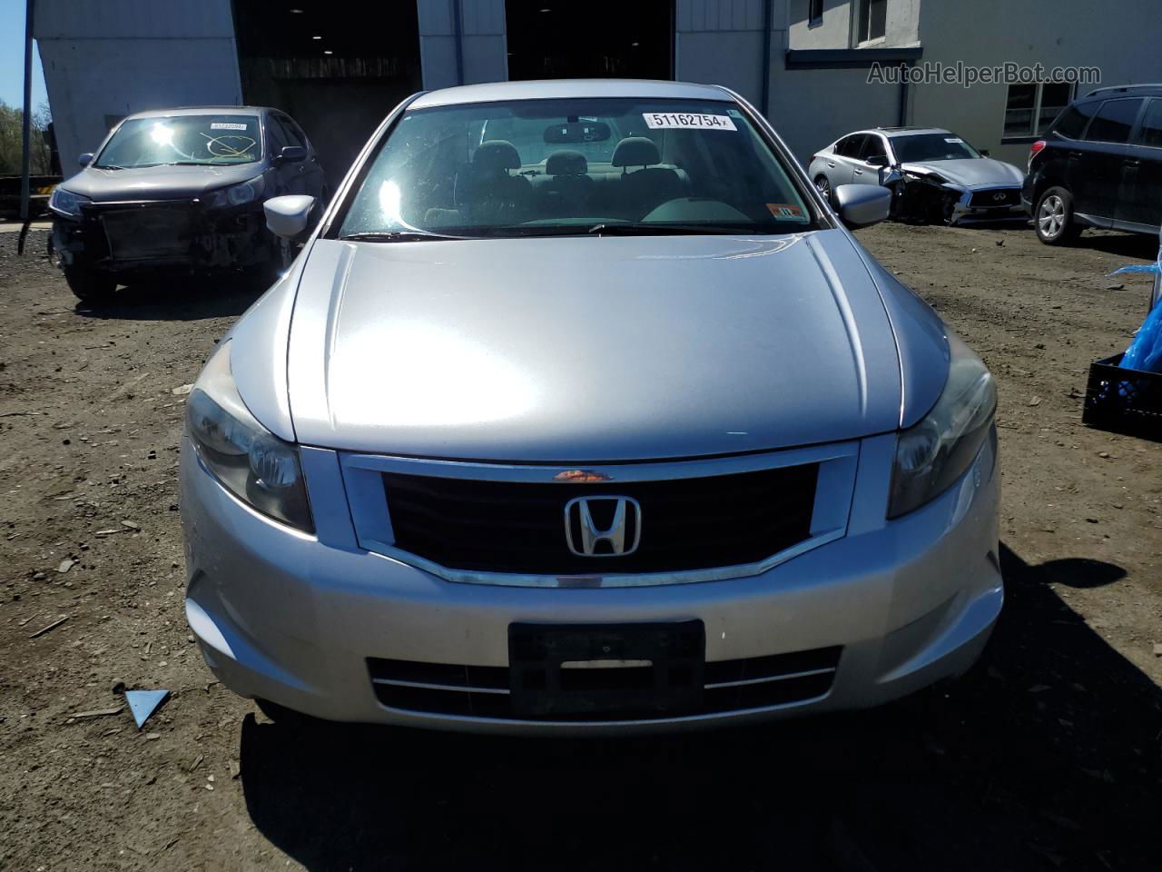 2009 Honda Accord Lx Silver vin: 1HGCP26349A057994